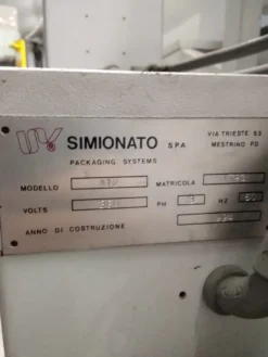 Confezionatrice Simionato