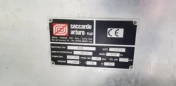 80#4068 Confezionatrice sottovuoto Saccardo