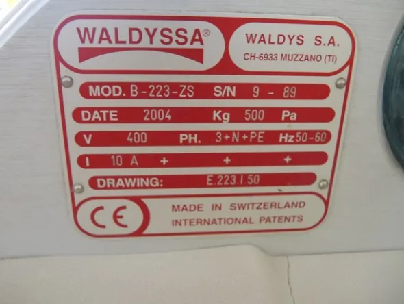 22#4790 Confezionatrice Waldyssa Automac 45