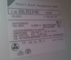 Congelatore verticale Bosch mod. GSL 3513