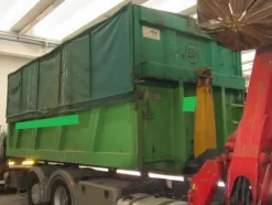 2197#3561 Container con copertura a telo