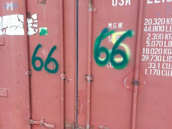 66#6397 Container da 20''