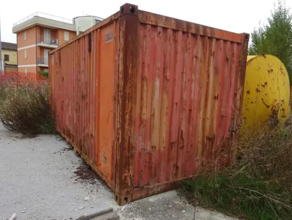 51#1632 Container ferro