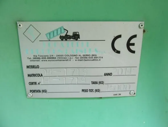 2066#3561 Container Locatelli Eurocontainers