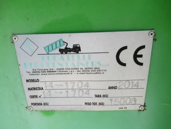 2093#3561 Container Locatelli Eurocontainers