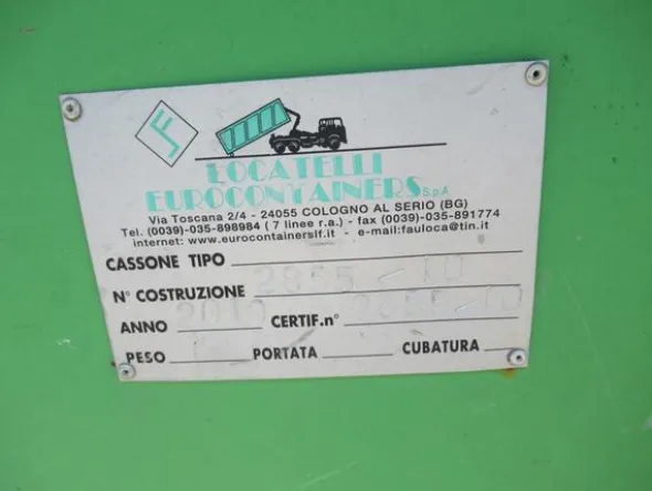 2003#3561 Container Locatelli Eurocontainers