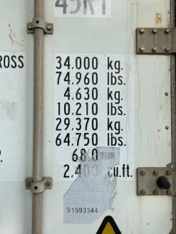 Container 12 metri, 40 piedi, 30 mq EX cella frigo