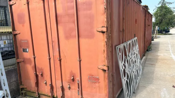 Container 20 piedi per uso magazzino
