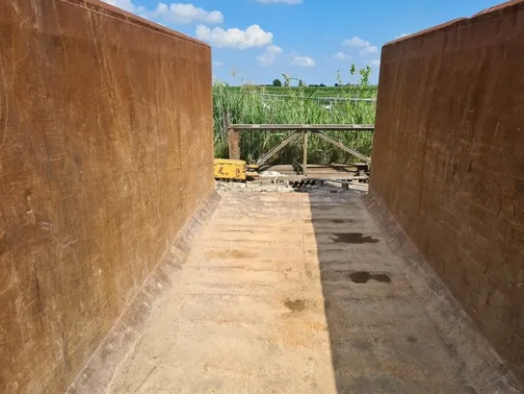5#5500 Container scarrabile a cielo aperto