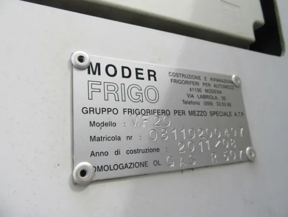 7#3857 Container scarrabile con gruppo frigo