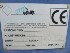 25#44740 Container scarrabile Locatelli con coperchio