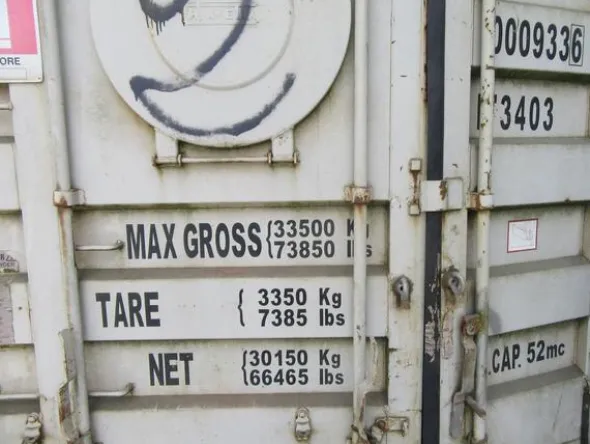 31#44740 Container uso navali