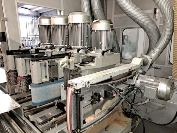 Contornatrice fresatrice 8 alberi BALESTRINI mod CP HSC