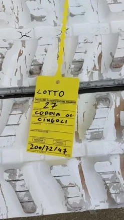 27#8048 Coppia di cingoli
