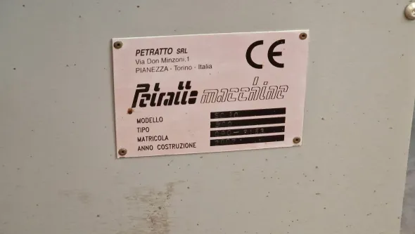 Cordonatrice PETRATTO CORDOBABA + SC 10
