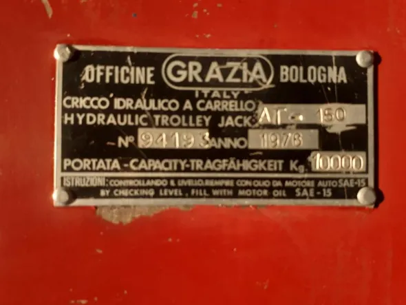 Cric - Sollevatore a Carrello