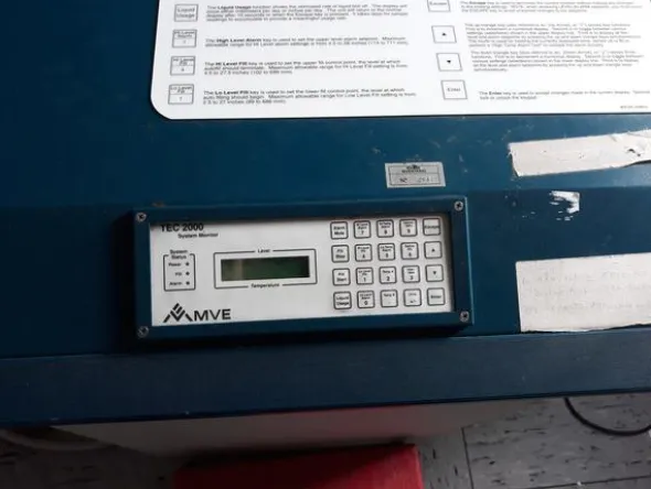 14#3675 Crioconservatore per azoto liquido MVE XLC-500