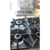 Cucina professionale 4fuochi+grill+bollitore