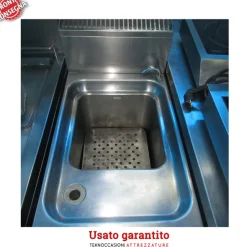 Cuocipasta professionale litri 28 a gas con cestelli