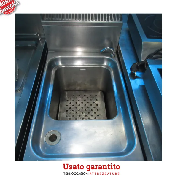Cuocipasta professionale litri 28 a gas con cestelli
