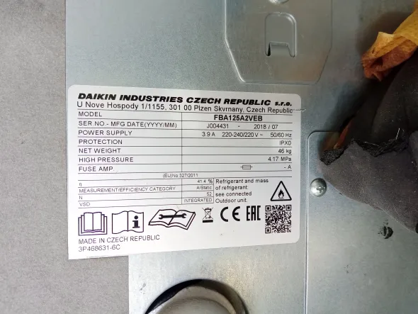 DAIKIN POMPA DI CALORE 42000 BTU (DISPONIBILI 2)