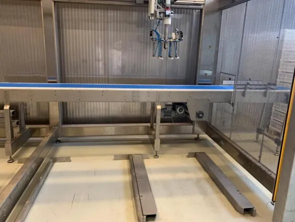 2#6025 Depallettizzatore/Pallettizzatore Alutec