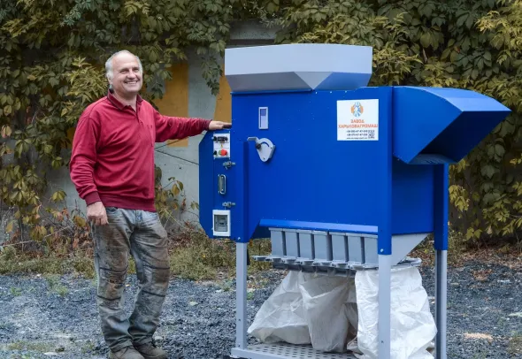 Detergente per cereali / Separatore aerodinamico ASM-15
