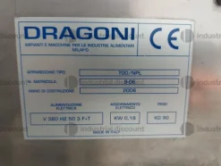 91#8866 Distributrice pasta Dragoni