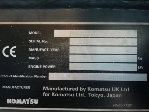 1#6950 Dumper articolato Komatsu