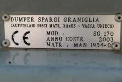 3090#4392 Dumper spargi graniglia