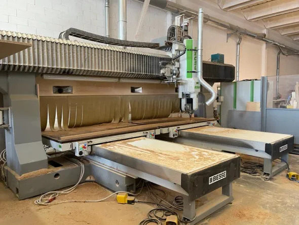E1-01-Centro di lavoro Biesse Excel RBM