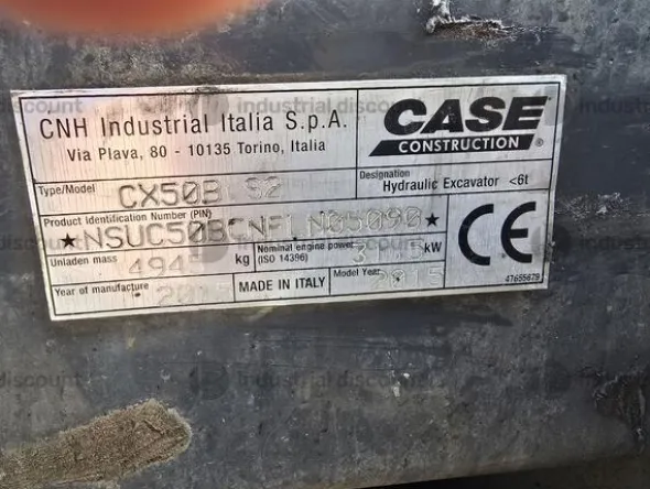24#10282 Escavatore Case