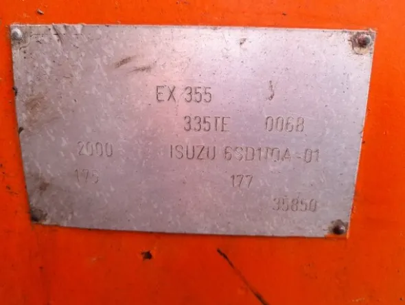 33#7214 Escavatore cingolato Fiat Hitachi