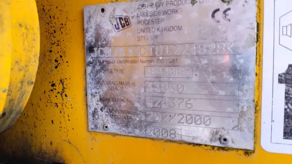 Escavatore cingolato JCB JS330ME