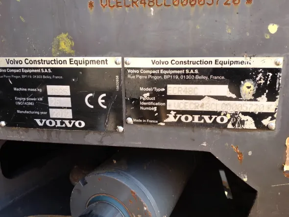 Escavatore cingolato Volvo ECR48C