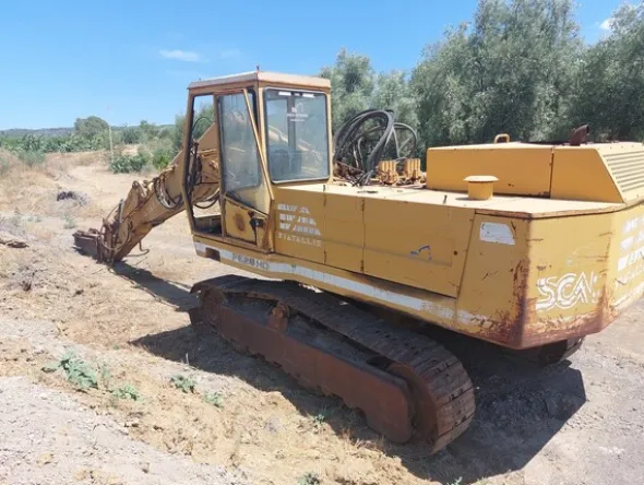 7#7850 Escavatore Fiat Allis FE 28 HD