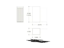 espositore scorrevole per ceramica , parquet