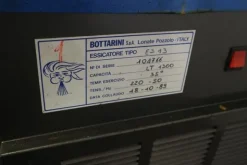 23#2541 Essicatori e serbatoio Bottarini