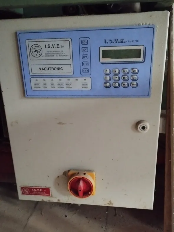 Essiccatoio con computer