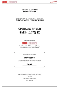 ET229 ETICHETTATRICE usata SACMI 2008 – 12000 bph