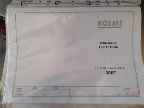 2#6513 Etichettatrice Kosme