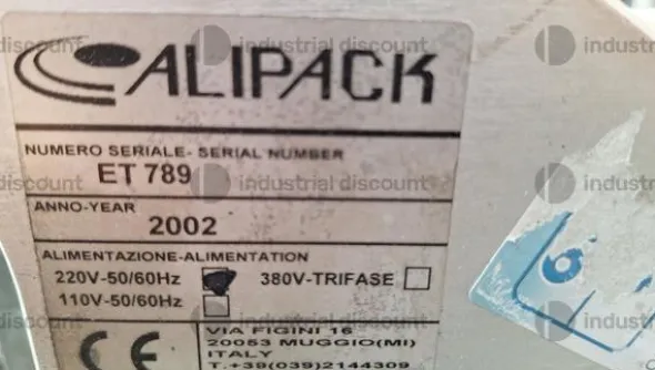 10#9416 Etichettatrice per flaconi Alipack