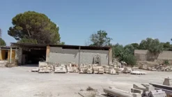FABBRICATO + TETTOIE + PIAZZALE + TERRENO