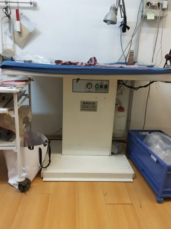 Ferro caldaia con piatto aspirante