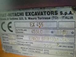 Fiat Hitachi EX 455