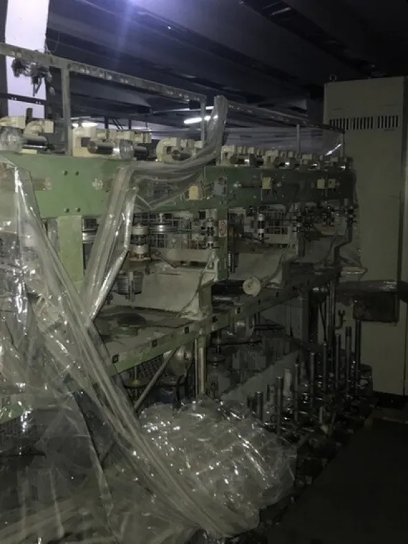 1#5436 Filatoio per produzione ciniglia Giesse e orditoio Mazzoni