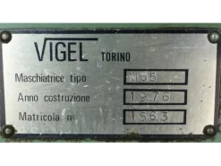 Filettatrice con patrona Vigel M 65