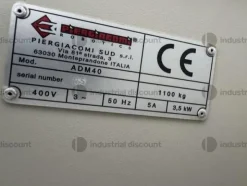 6#9315 Foaratrice di riferimento automatica Piergiacomi Sud