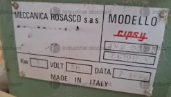 14#9601 Foratrice cavatrice Meccanica Rosacco