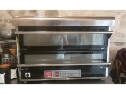 FORNO A 2 BOCCHE PIZZA CHEF S/CANNA FUMARIA (NUOVO MAI USATO);
